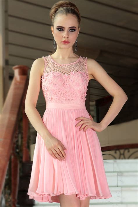 Sweet Pink Party Dress 6058 Elliot Claire London