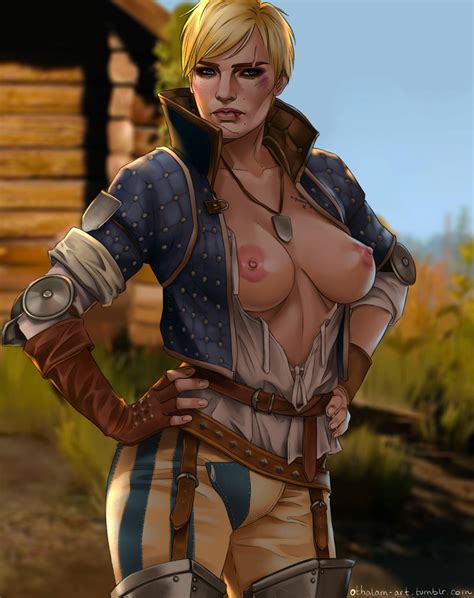 Rule 34 1girls Areolae Blonde Hair Breasts Breasts Out Cd Projekt Red