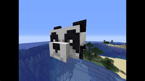 Minecraft Panda Modelling Timelapse Youtube