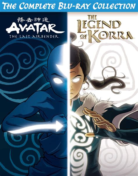 Amazon Avatar Last Airbender Legend Of Korra The Complete Blu Ray Collection Dvd Et Blu Ray