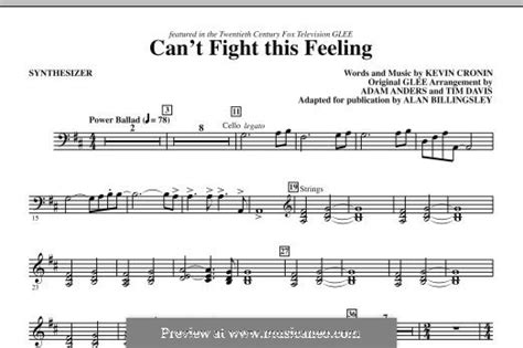 Cant Fight This Feeling By K Cronin Sheet Music On Musicaneo