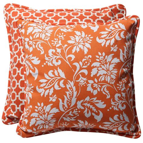 Orange Throw Pillows Home Decorator Shop