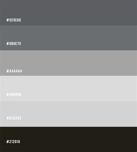 Grey Colour Scheme Living Room Grey Color Scheme Hex Color Palette