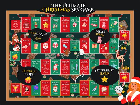 Ultimate Christmas Sex Game Printable Sex Board Game With Etsy