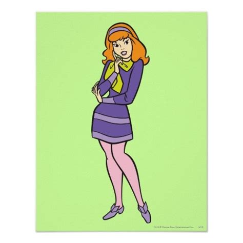 Daphne Wondering Poster Zazzle Daphne Scooby Doo Birthday Party Poses