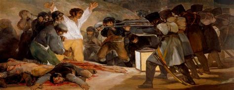 On the second of may, 1808, there were various rumours about napoleon's plans and an uneasy crowd gathered in the puerta del sol near the palace in goya also captured this action in his painting, the third of may 1808, 1814. The executions by Francisco de Goya: The 3rd of May 1808 ...