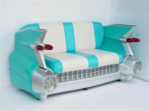 Chevrolet Classic Car Sofa Turquoise Turquoise Furniture Car Sofa