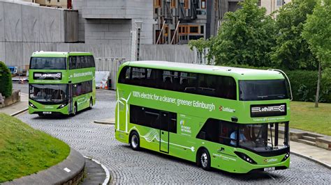 Edinburgh An Electric Bus Fleet Funded By Sp Energy Networks