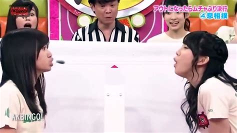 2 Girls Blow Cockroaches Into Rivals Mouths In Japanese Gameshow