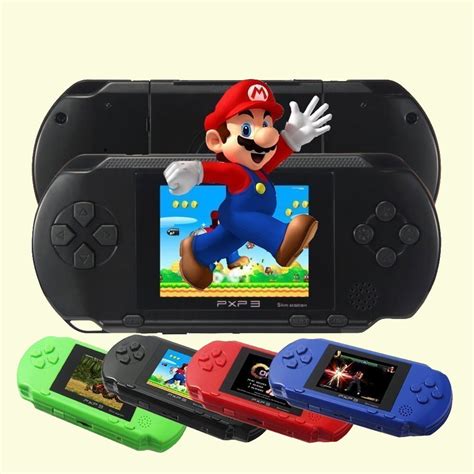 Pxp3 2 7 Lcd Screen Pxp3 Slim Handheld Video Game Console 16bit Portable Game Players Built In