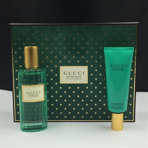 Gucci Memoire Dune Odeur T Set 100ml Eau De Parfum Shower Gel