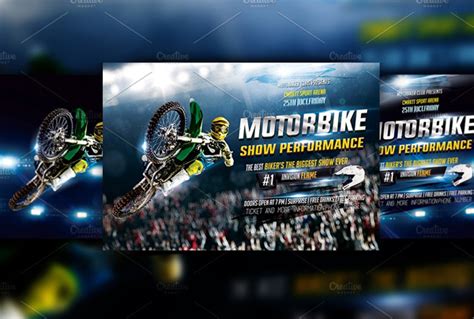 Motorcycle Flyer Templates Free And Premium Psd Ai Vector Eps Templates