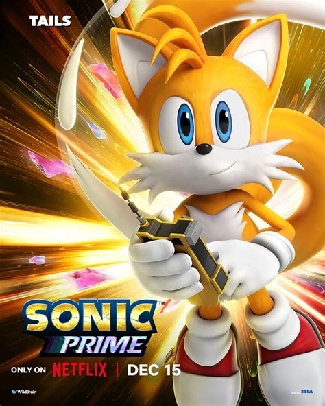 Sonic Prime Posters Preview Main Cast Of Netflix Series