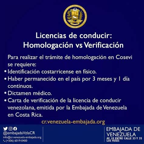 ¿cómo Homologar Su Licencia De Conducir En Costa Rica Comunidad De