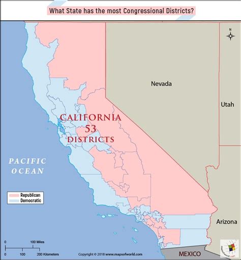 Ca Congressional Districts Map