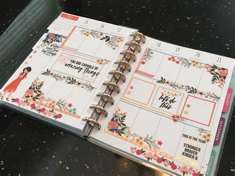Pin By Lauren Radell On The Happy Planner Happy Planner Layout