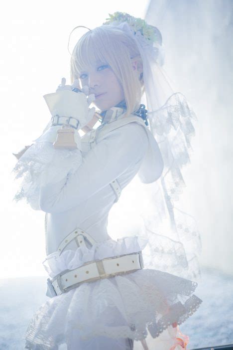World Of Cosplay Character Saber Anime Fate Stay Night