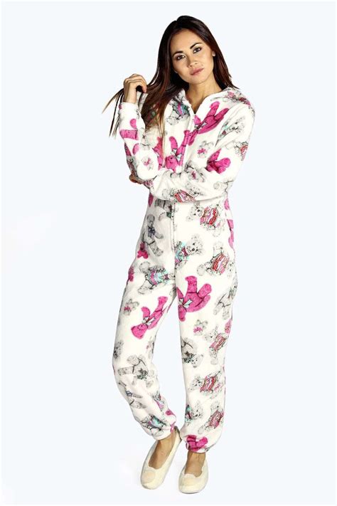 Kaitlyn Pink Teddy Bear Onesie Teddy Bear Onesie Pink Teddy Bear