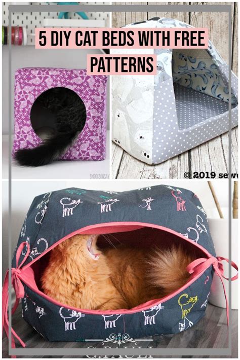 These Are Sewing Projects That You Will Enjoy To Make And Your Cat To