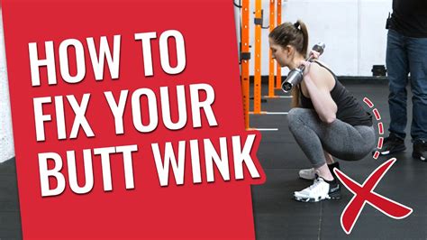 How To Fix A Butt Wink In Your Squat YouTube