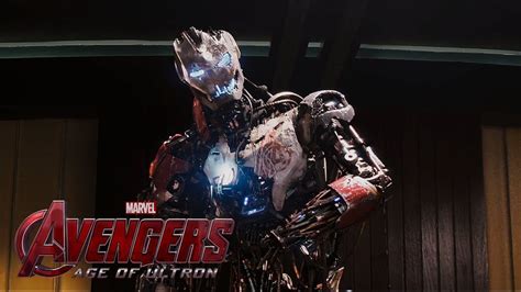 The Avengersage Of Ultron Ultron Attacks The Avengers Hd Youtube