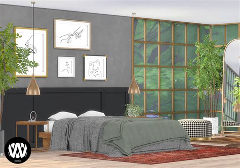 Clematis Bedroom By Wondymoon Liquid Sims