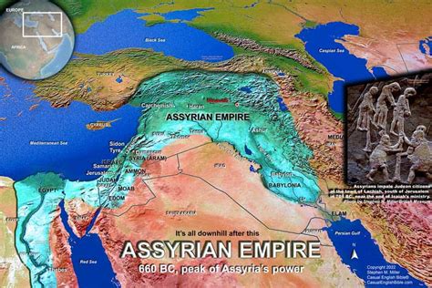 Assyrian Civilization Map
