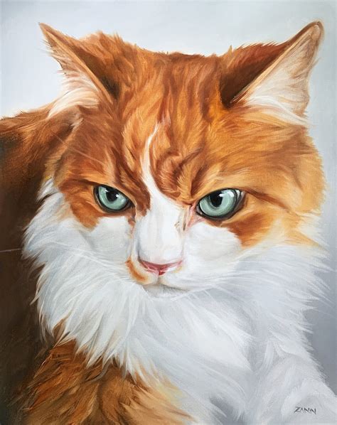 Custom Cat Portrait Br
