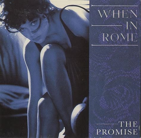 When In Rome The Promise 1988 Cd Discogs