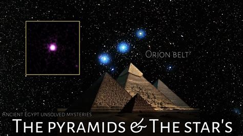 Orion Correlation Theory Unsolved Mysteries The Great Pyramid Of Giza