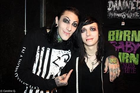 Ricky And Chris Motionless In White Ricky Horror Motionless In White Chris Motionless