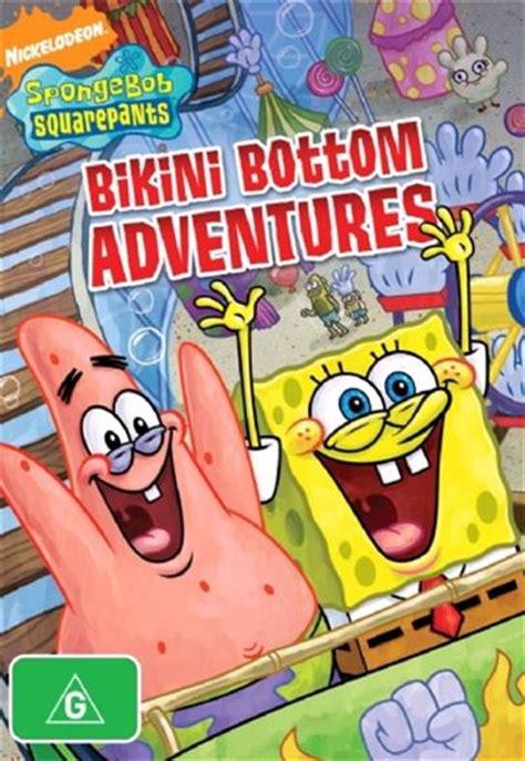 Nickelodeon Spongebob Squarepants Bikini Bottom Adventures Dvd Pal Aus