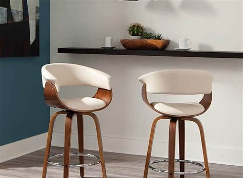 Glam bar stool, modern chic barstool, kicthen stool tufted velour stool, ice bluby nuevo(1). These Luxury Bar Stools will Take Your Kitchen to the Next ...