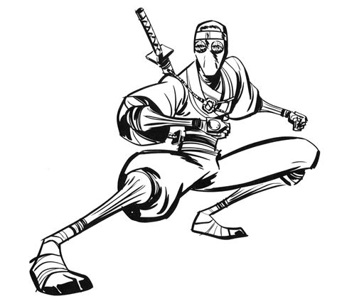 Ninja 148277 Personajes Dibujos Para Colorear E Imprimir Gratis