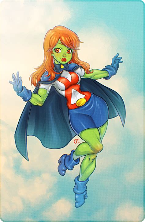 Hello Megan By CamiFortuna On DeviantART Miss Martian The Martian Babe Justice Characters