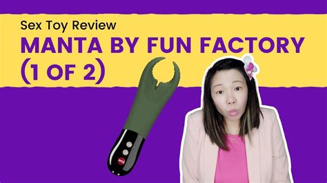 Sex Toy Review Manta By Fun Factory 1 Of 2 Unboxing Youtube