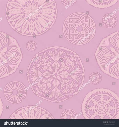 Seamless Medallion Pattern Stock Illustration 176819237 Shutterstock