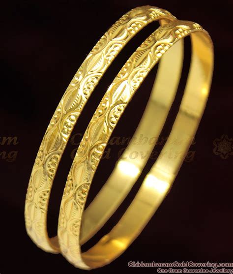 Br1048 24 Simple Plain Gold Bangle Designs For Daily Use Buy Online