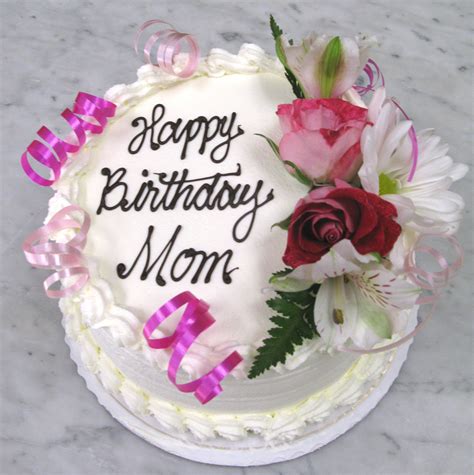 Birthday cake ideas for mom. Standard Round Cakes - Mother Mousse