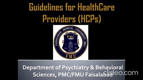 We did not find results for: Guidelines for Health Care Providers (HCPs) - YouTube