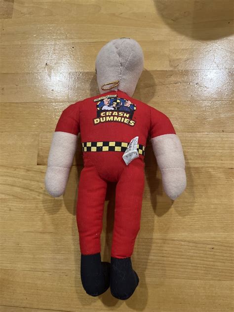 Incredible Crash Test Dummies Red Plush Daryl Toy Ace TYCO 1992