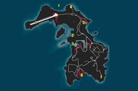 Gta Cayo Perico Secondary Targets Map