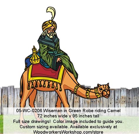 What, according to the djinn, was the use it is for this reason that he was still unable to complete the pending work of those three missed days, and he continued carrying the hump and. Wiseman in Green Robe Riding Camel Yard Art Woodworking ...