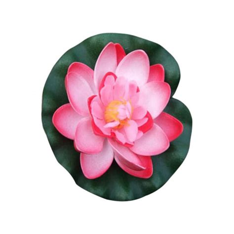 big sales floating artificial lotus flowers fake plants diy water lily mariage simulation lotus