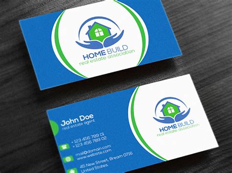 Free Real Estate Business Card Templates Free Download