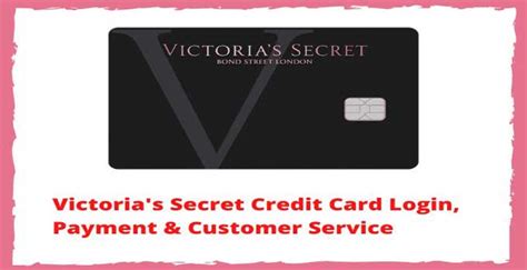 Victoria S Secret Credit Card Login Payment And Customer Service