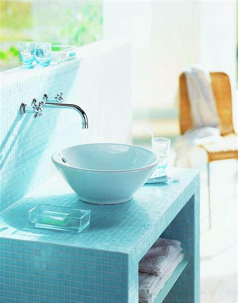 Duravit 0325420000 Bacino Bathroom Vessel Sink White Plumbing