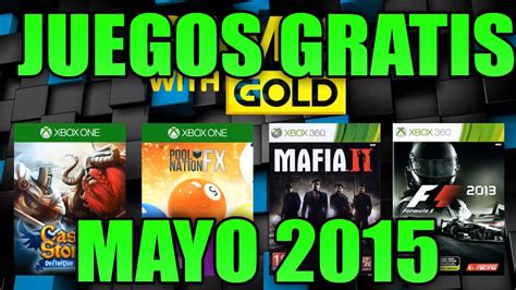 Regalamos todo tipo de códigos de xbox GAMES WITH GOLD MAYO 2015 - Juegos Gratis para XBOX 360 y ...