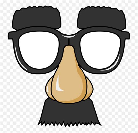Groucho Glasses Sunglasses Moustache Mask Scuba Mask Clipart