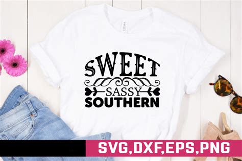 sweet sassy southern graphic by gravity 420 · creative fabrica